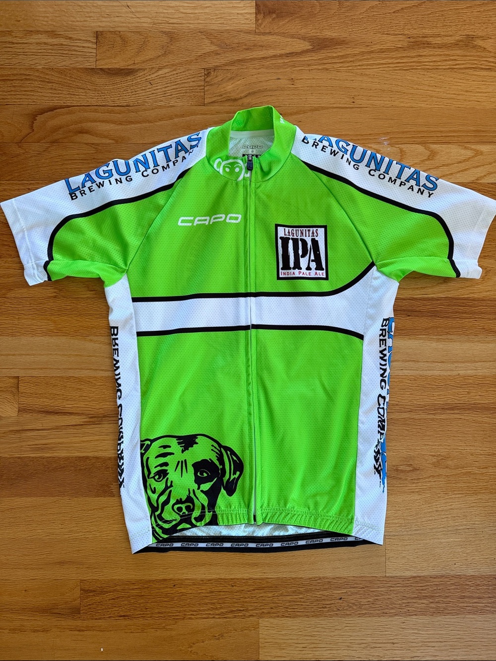 CAPO x Lagunitas Bright Green IPA Cycling Jersey